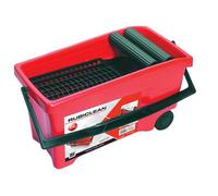 Rubi Tiling Tools Rubiclean Superpro Washboy - Efficient Cleaning Bucket With Wringing Rollers