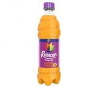 Rubicon 12 Pack Sparkling Passion Flavoured Fizzy Drink with Real Fruit Juice, Handpicked Fruits for a Temptingly Intense Taste "Made of Different Stuff" - 12 x 500ml Bottles by Kandy Collection