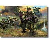 Rubicon Models 1/56 28mm Plastic Model Figures 30 Figures USMC Marines