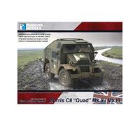 Rubicon Models 1/56 28mm Plastic Model Kit Morris C8 Quad Mk II Mk III