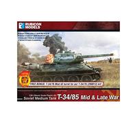 Rubicon Models 280021 T-34/85 1:56 Plastic Model Kit