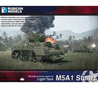 Rubicon Models 280023 M5A1 Stuart 1:56 Plastic Model Kit
