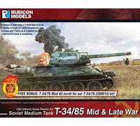 Rubicon Models - World War 2 Soviet T34/85 (28mm scale) (plastic) by Rubicon Models