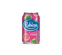 Rubicon Sparkling Guava Juice Drink Cans, 24 x 330 ml (Packaging May Vary)
