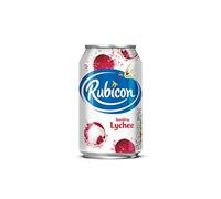 Rubicon Sparkling Lychee Juice Drink Cans, 24 x 330 ml (Packaging May Vary)