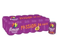 Rubicon Sparkling Passion Juice Drink Cans, 24 x 330 ml
