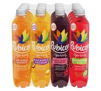 Rubicon Sparkling Spring Water Mixed Pack, 16 x 500ml