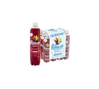 Rubicon Spring 12 Pack Black Cherry Raspberry, Sparkling Spring Water with Real Fruit Juice & Natural Flavours, Only 13 Calories - 12 x 500ml
