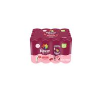 Rubicon Spring 12 Pack Black Cherry Raspberry Sparkling Spring Water with Real Fruit Juice Natural Flavours Only 9 Calories 12 x 330ml Multipack