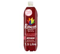 Rubicon Spring 15L Black Cherry Raspberry Sparkling Spring Water with Real Fruit Juice Natural Flavours 1 x 15L Bottle