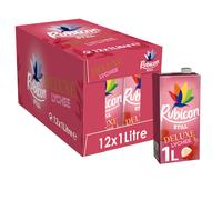 Rubicon Still Deluxe Lychee Juice - Made with Real Handpicked Fruit Lychee - Bold and Intense Tropical Juice Drink - Multipack Fruit Juice Cartons -