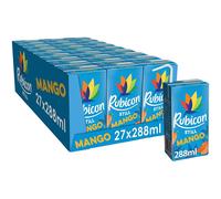 RUBICON Still Mango | 27 x 28ml Cartons | Authentic Flavours From Around the World With Rubicon Still Fruit Drinks | Make the Unboring Choice