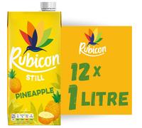 Rubicon Still Pineapple Juice - Made with Real Handpicked Fruit Pineapple - Bold and Intense Tropical Juice Drink - Multipack Fruit Juice Cartons - 1