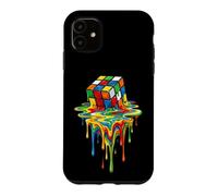 Rubic's Magic Melting Cube Liquid Game, Vintage Case for iPhone 11