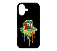 Rubic's Magic Melting Cube Liquid Game, Vintage Case for iPhone 17