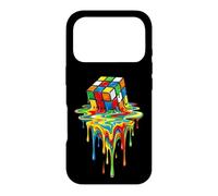 Rubic's Magic Melting Cube Liquid Game, Vintage Case for iPhone 17 Pro