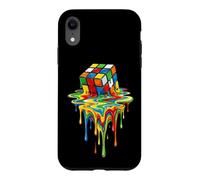 Rubic's Magic Melting Cube Liquid Game, Vintage Case for iPhone XR