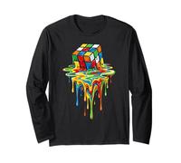 Rubic's Magic Melting Cube Liquid Game, Vintage Long Sleeve T-Shirt