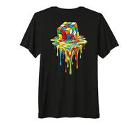 Rubic's Magic Melting Cube Liquid Game, Vintage Premium T-Shirt