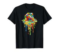 Rubic's Magic Melting Cube Liquid Game, Vintage T-Shirt
