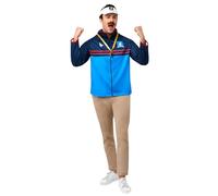 Rubies 1000035L000 Ted Lasso Adult Costume Kit Fancy Dress, Men, Multi, L Halloween Halloween