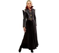 Rubies 1000172M000 Rhaenyra Targaryen Costume Adults Fancy Dress, Black, M