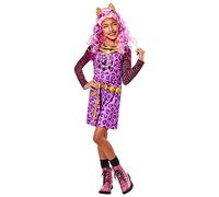 Rubie's Official Monster High Clawdeen Wolf Child Costume, Kids Fancy Dress 5-6