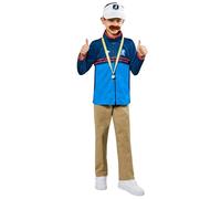 Rubies 1000772M000 Ted Lasso Boys Costume Kit Kids Fancy Dress, Multi, 9-10 Years Halloween Halloween