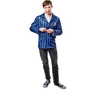 Rubies 1000887 Wednesday Nevermore Academy Costume Jacket Addams Adult Sized, Blue, Medium