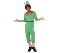 Rubies 1000904M000 Elf Costume Adult Fancy Dress, Men, Women, Multicoloured, M