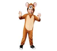 Rubies 10009314T000 Jerry Toddler Costume Tom Kids Fancy Dress, Boys, Girls, Brown, 3-4 Years Halloween Halloween