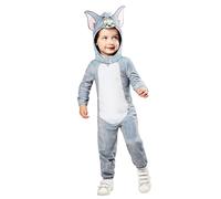 Rubies 10009334T000 Tom Toddler Costume Jerry Kids Fancy Dress, Boys, Girls, Grey, 3-4 Years Halloween Halloween