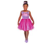 Rubies 1001108S000 Classic Barbie Ballerina Kids Fancy Dress, Multi, 7-8 Years