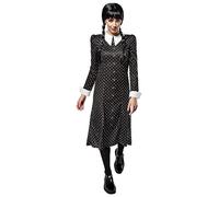 Rubies 1001150-S Disfraz Opp Wednesday Ad Addams Costume, Multicoloured, S