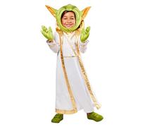 Rubies 10012563T000 Master Yoda Toddler Costume Star Wars Kids Fancy Dress, Boys, Girls, Clear, 2-3 Years Halloween Halloween