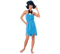 Rubie's 15745 The Flintstone's Betty Rubble Costume Dress and Headpiece Adult Sized, Cartoon, Blue, Large