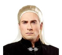 Rubies 2000391NS000 Daemon Targaryen Wig Adults Fancy Dress, White Blonde, One Size
