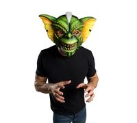 Rubies 201290 Gremlins: Secrets of The Mogwai Mask with Plush Hair, Stripe Costume, Cartoon, As Shown, One Size