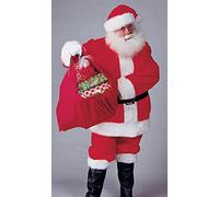 Rubie's 2364NS Official Regal Plush Santa Suit Father Christmas Costume, Adult, Standard Halloween Halloween