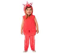 Rubies 3011982-3 Inf Oddbods Child Fuse Costume, Boys, Red, 2-3 Years Halloween