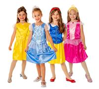Rubie's 301274 Disney Princess Dress Up Trunk (4 Costumes), Girls, Multi, One Size Age 4-6 Years