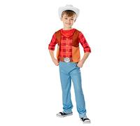 Rubies Official Dinoranch Jon Jumpsuit Kids Childs Fancy Dress Costume