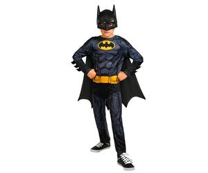 Rubies 3014997-8000 Batman Childs Costume-Age 7-8 Years, Boys, Multicolour Halloween