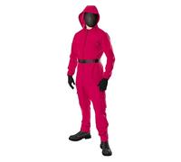Rubies 301595XS000 Gamer Suit & Mask Adult Fancy Dress, Men, Women, Red, Extra Small Halloween Halloween