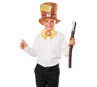 Rubies 301715NS Willy Wonka Child Accessory Set, Boys, Girls, Multicolour Halloween Halloween