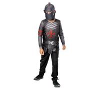 Bristol Novelty 3017535-6000 Black Knight Kids Fancy Dress, Boys, Multicolor, 5-6 Years