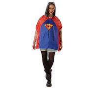 Rubie's Official Superman Festival Poncho, Adult Costume - One Size