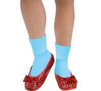 Rubies 34047 Wizard of Oz Deluxe Dorothy Sequin Shoe Covers, Solid, Red, One size