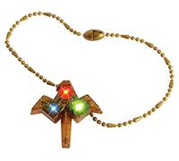 Rubies 34386 ny Justice League Wonder Woman Light-up Necklace, White