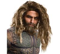 Rubie's 34595NS Part 1-D C Official DC Justice League Aquaman Wig and Beard Set, Mens, 0, One Size